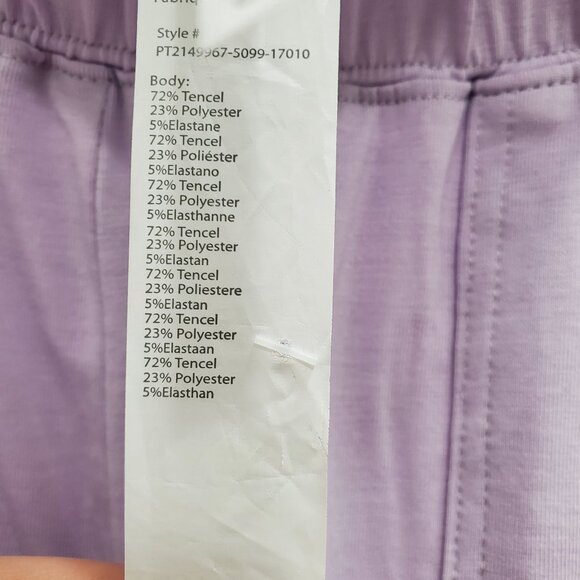 Fabletics Restoreknit Tapered Lounge Pant Sky Purple Heather Soft Jogger NWT XXS - Picture 5 of 7